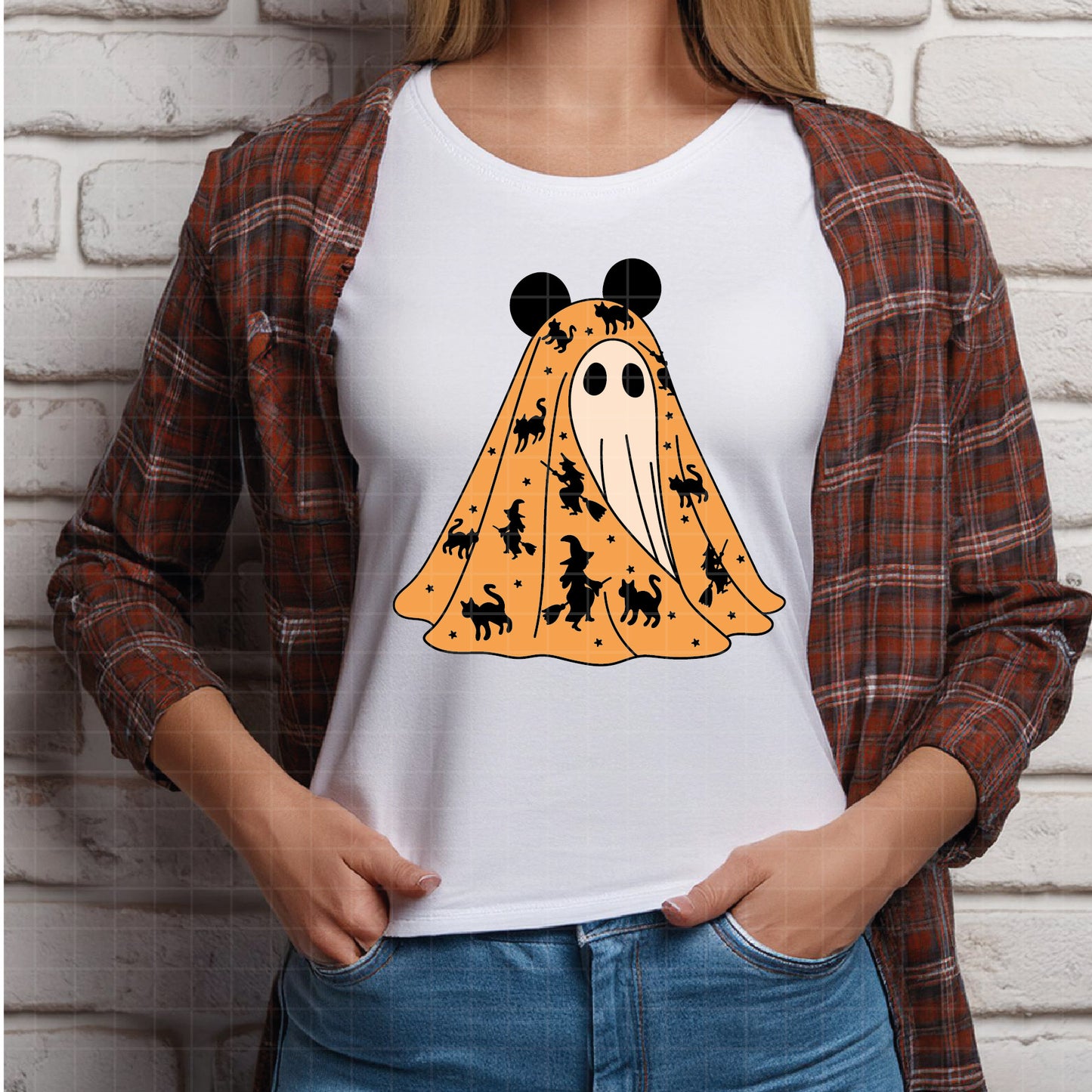 COD3765 - Mickey ghost svg, Halloween svg, Mickey svg, Disney svg