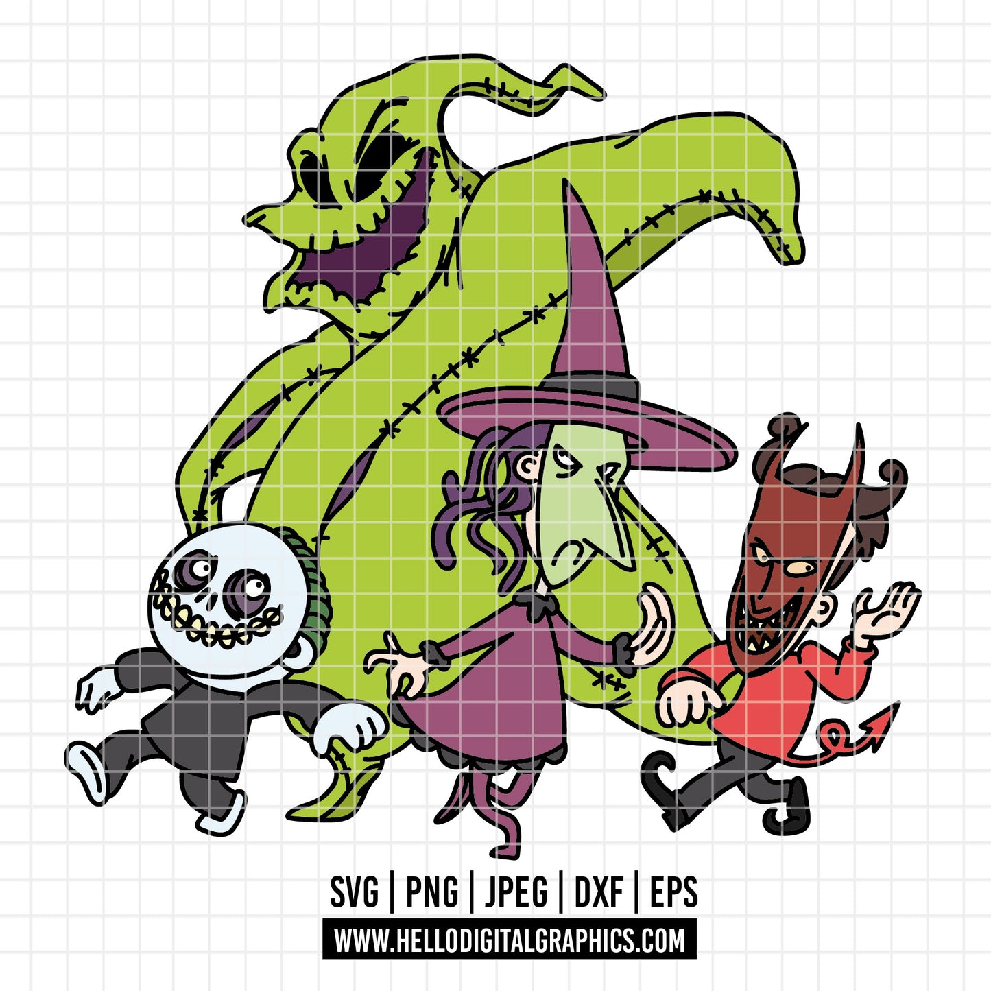 COD3767 - Nightmare Before Christmas svg, Jack Skellington svg, Halloween png