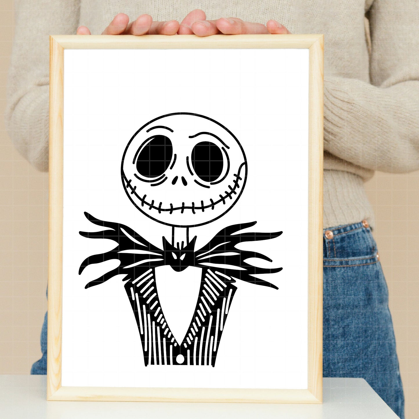 COD3770 - Nightmare Before Christmas svg, Jack Skellington svg, Halloween png
