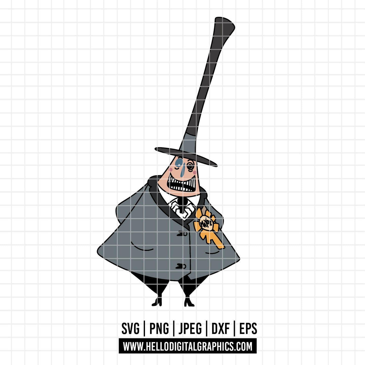 COD3771 - Nightmare Before Christmas svg, Jack Skellington svg, Halloween png