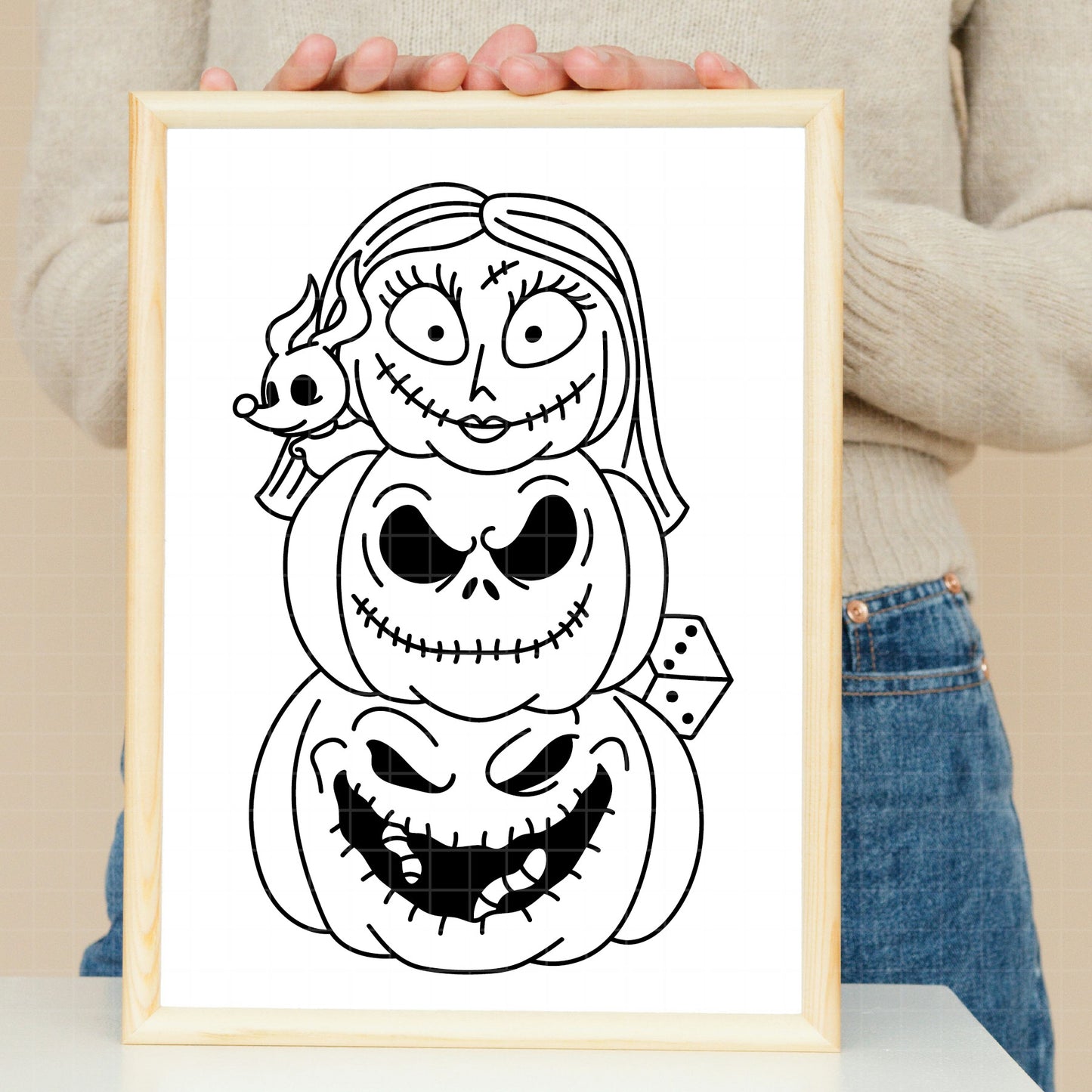COD3773 - Nightmare Before Christmas svg, Jack Skellington svg, Halloween png
