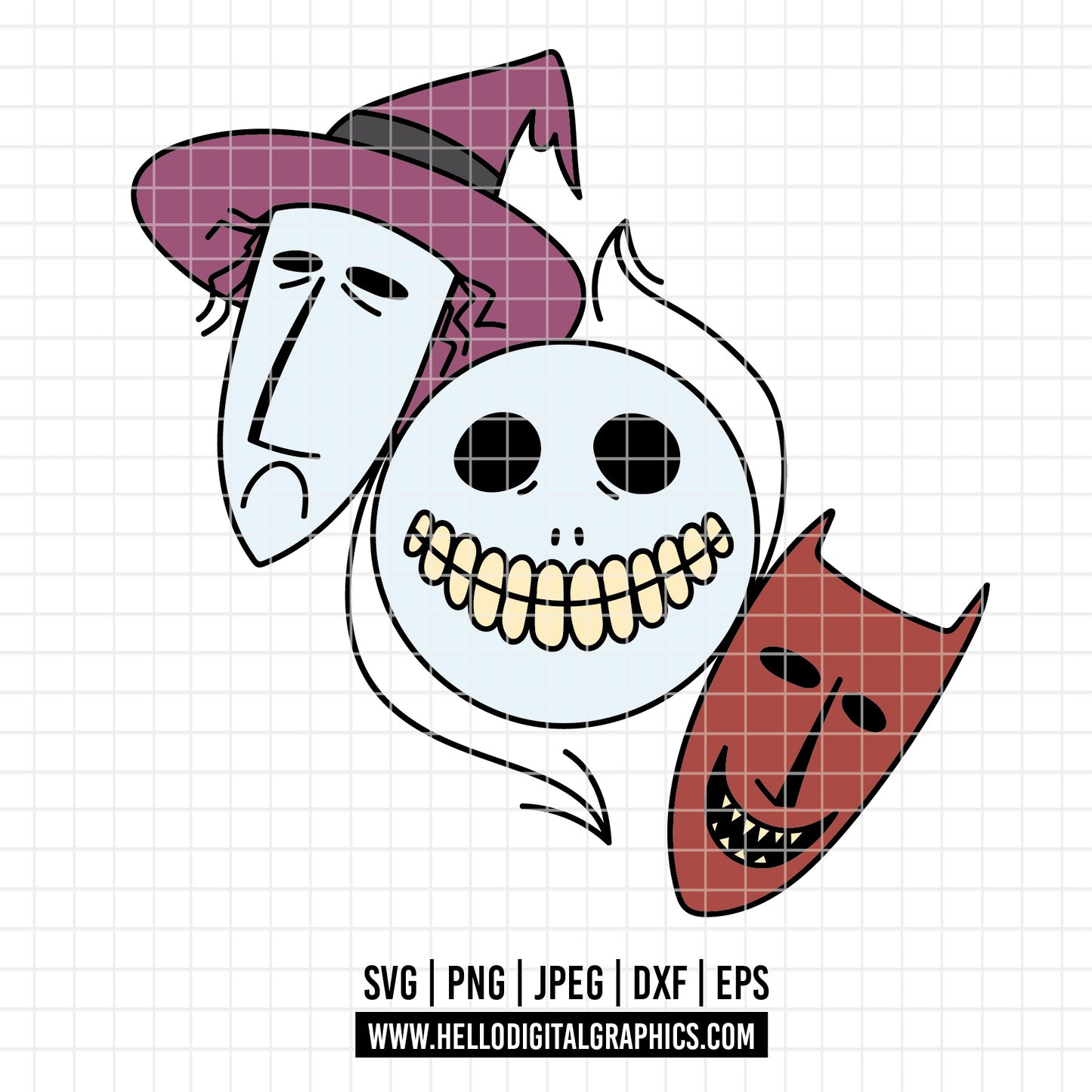COD3778 - Nightmare Before Christmas svg, Jack Skellington svg, Halloween png