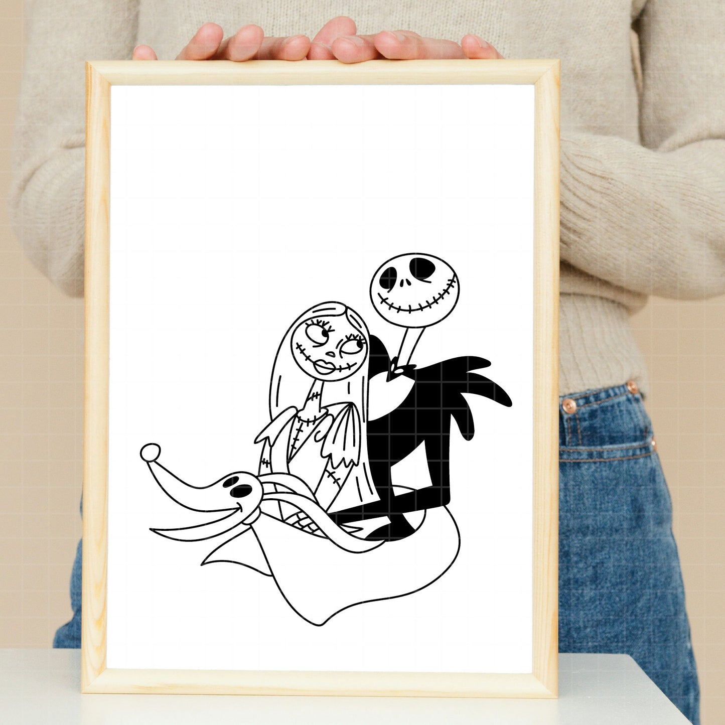COD3791 - Nightmare Before Christmas svg, Jack Skellington svg, Halloween png