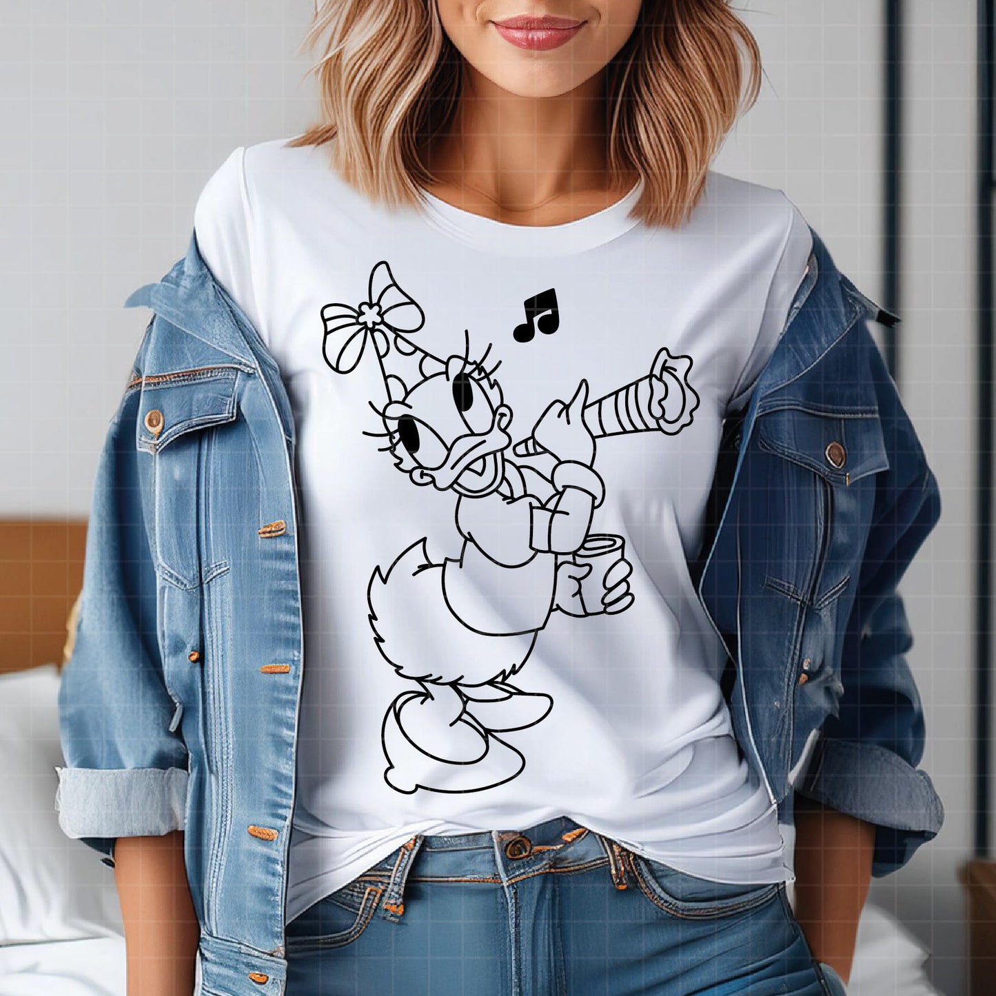 COD3793 - Daisy svg, Disney svg, disneyland t shirt svg, Disney svg