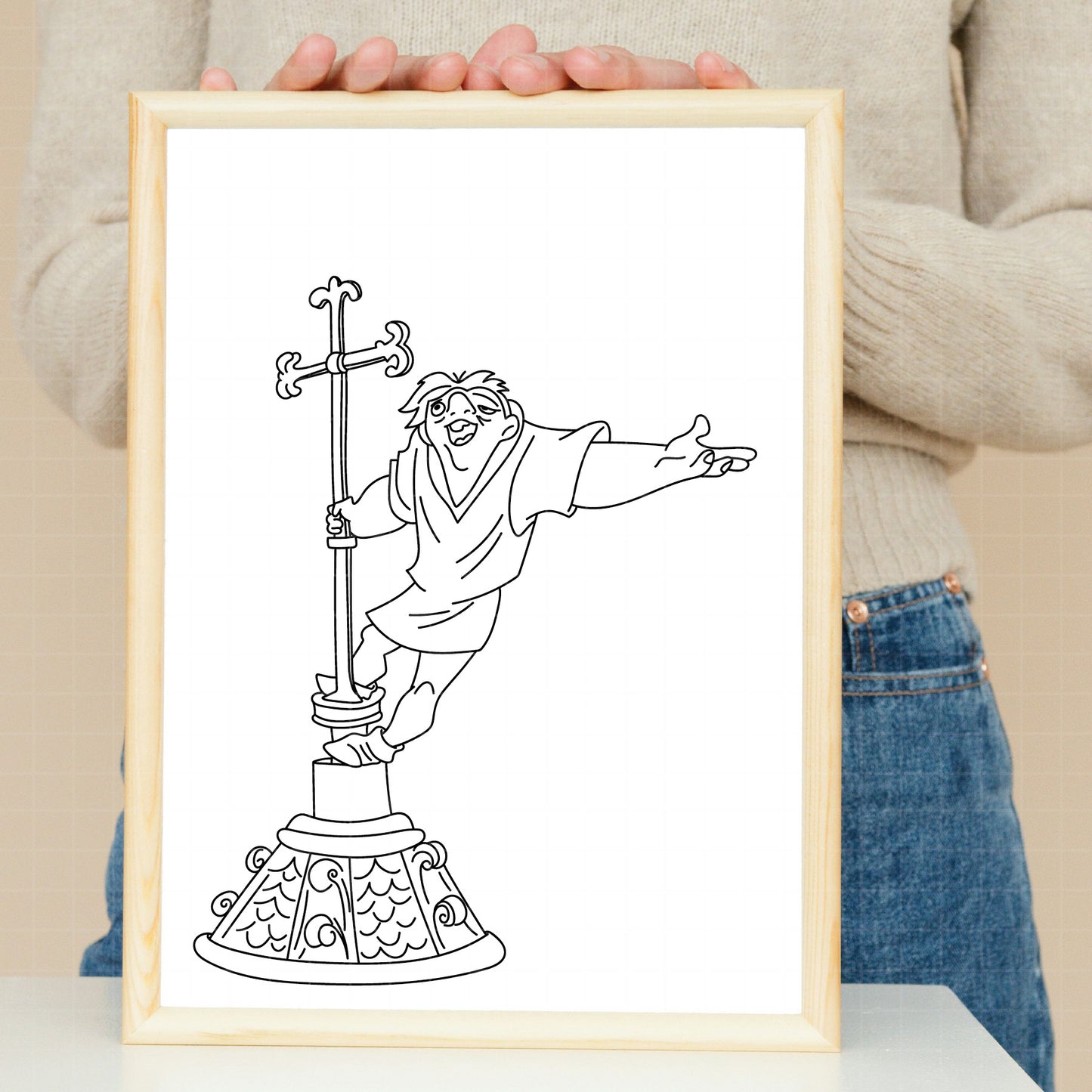 COD3800 - The Hunchback of Notre Dame svg, The Hunchback of Notre Dame cricut