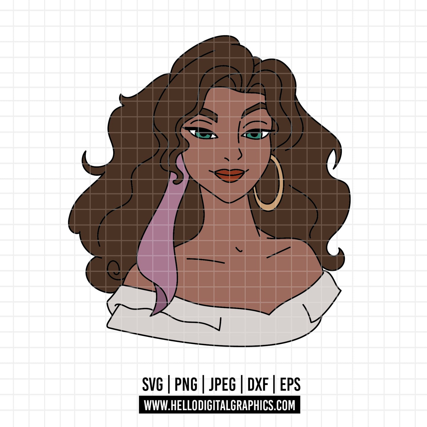 COD3801 - The Hunchback of Notre Dame svg, The Hunchback of Notre Dame cricut