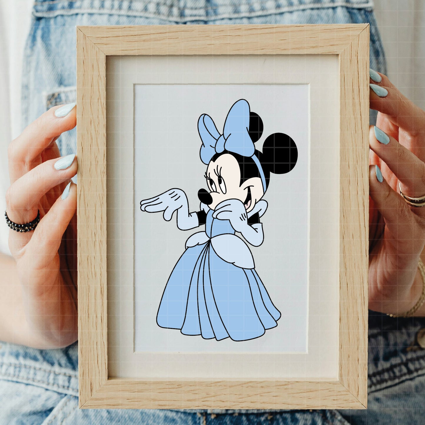 COD3805 - Minnie Cinderella svg, Princess svg, Princess for Cricut Silhouette, disney svg