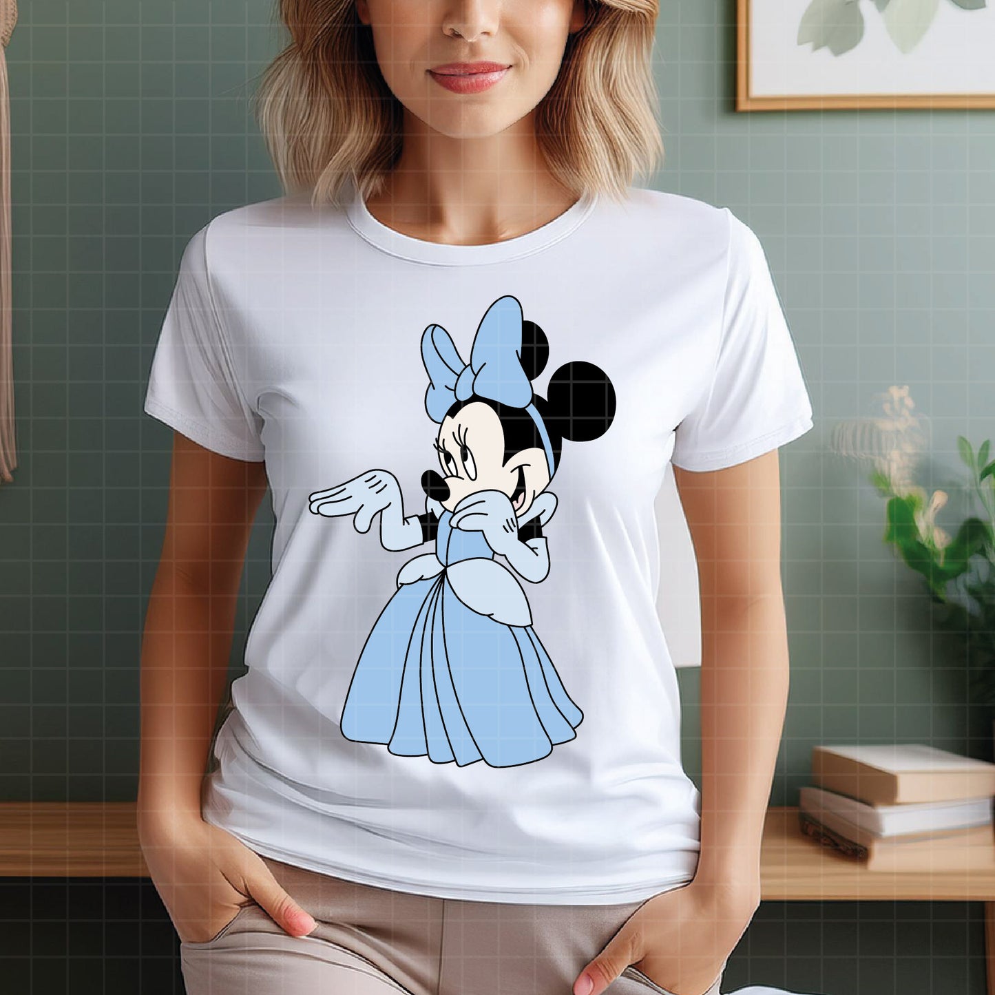 COD3805 - Minnie Cinderella svg, Princess svg, Princess for Cricut Silhouette, disney svg
