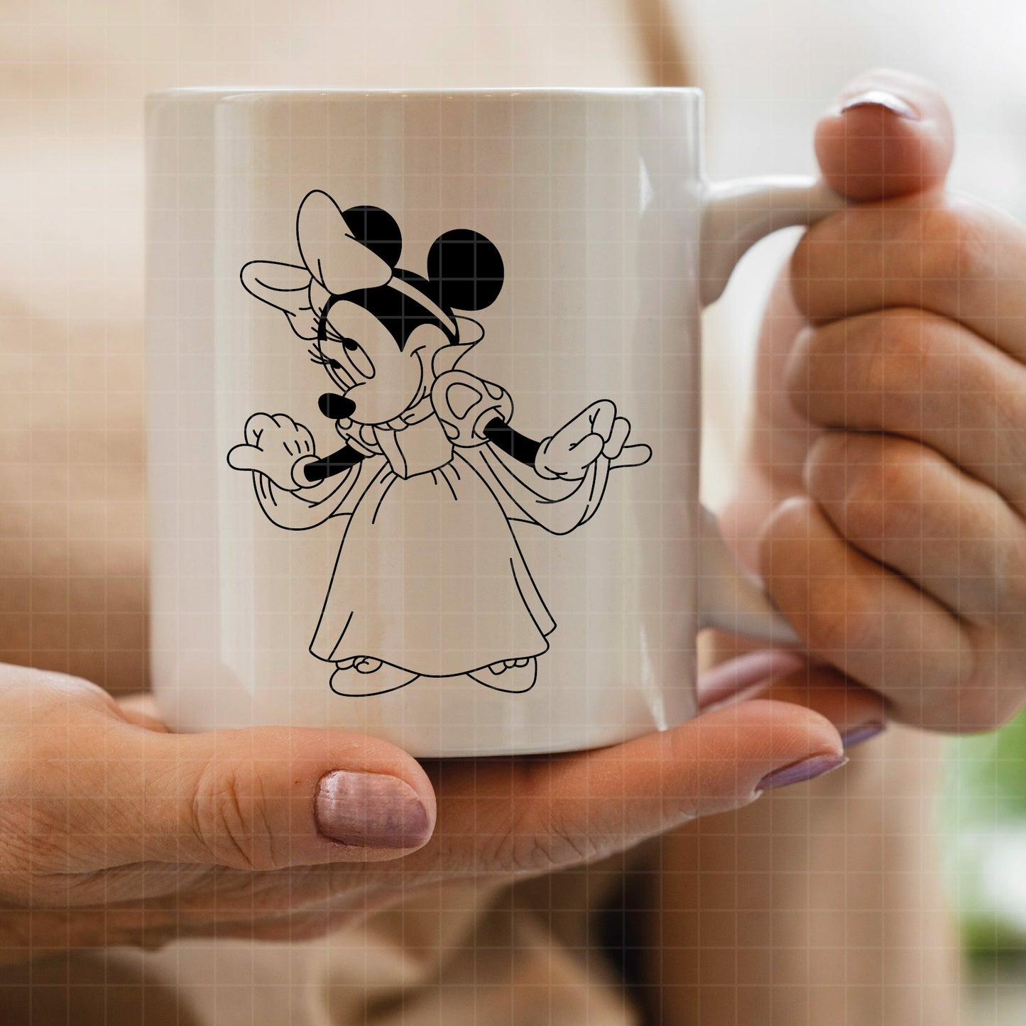 COD3806 - Minnie Snow White png, Princess png, Snow White and the Seven Dwarfs png