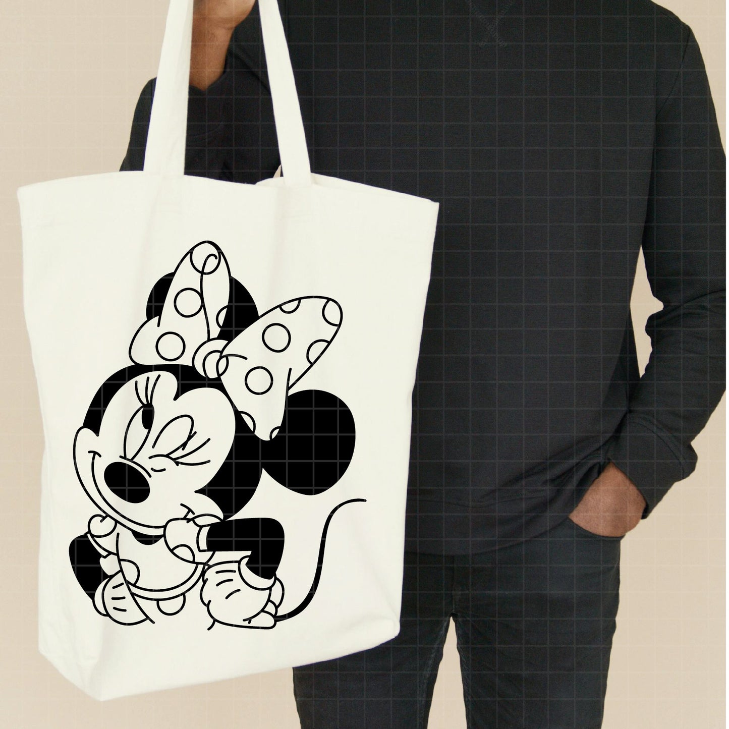 COD3812 - Minnie svg, Disney svg, disneyland t shirt svg, Disney svg, dtf, sublimation