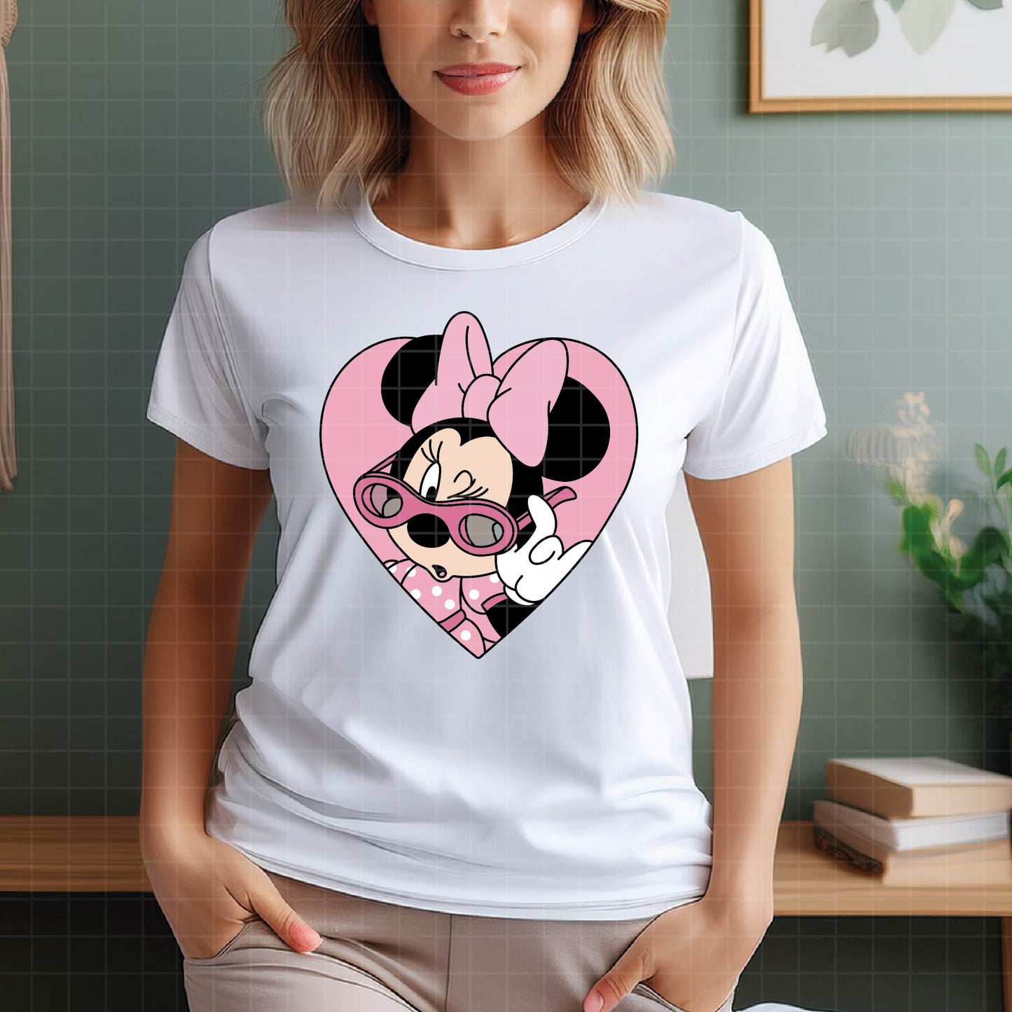 COD3813 - Minnie svg, Disney svg, disneyland t shirt svg, Disney svg, dtf, sublimation