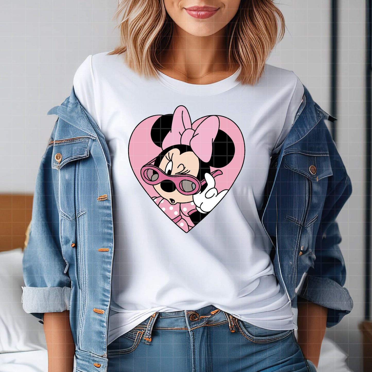 COD3813 - Minnie svg, Disney svg, disneyland t shirt svg, Disney svg, dtf, sublimation
