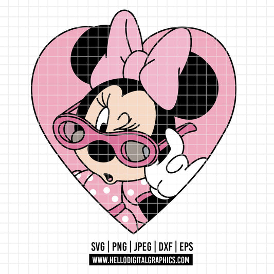 COD3813 - Minnie svg, Disney svg, disneyland t shirt svg, Disney svg, dtf, sublimation