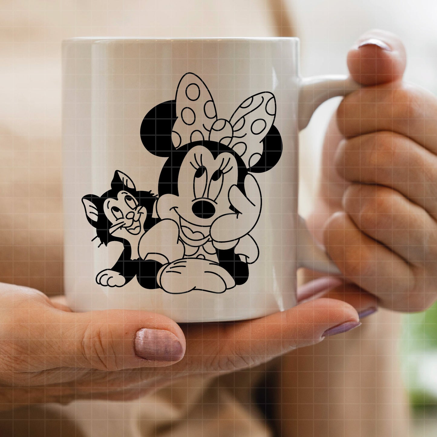 COD3814 - Minnie svg, Disney svg, disneyland t shirt svg, Disney svg, dtf, sublimation