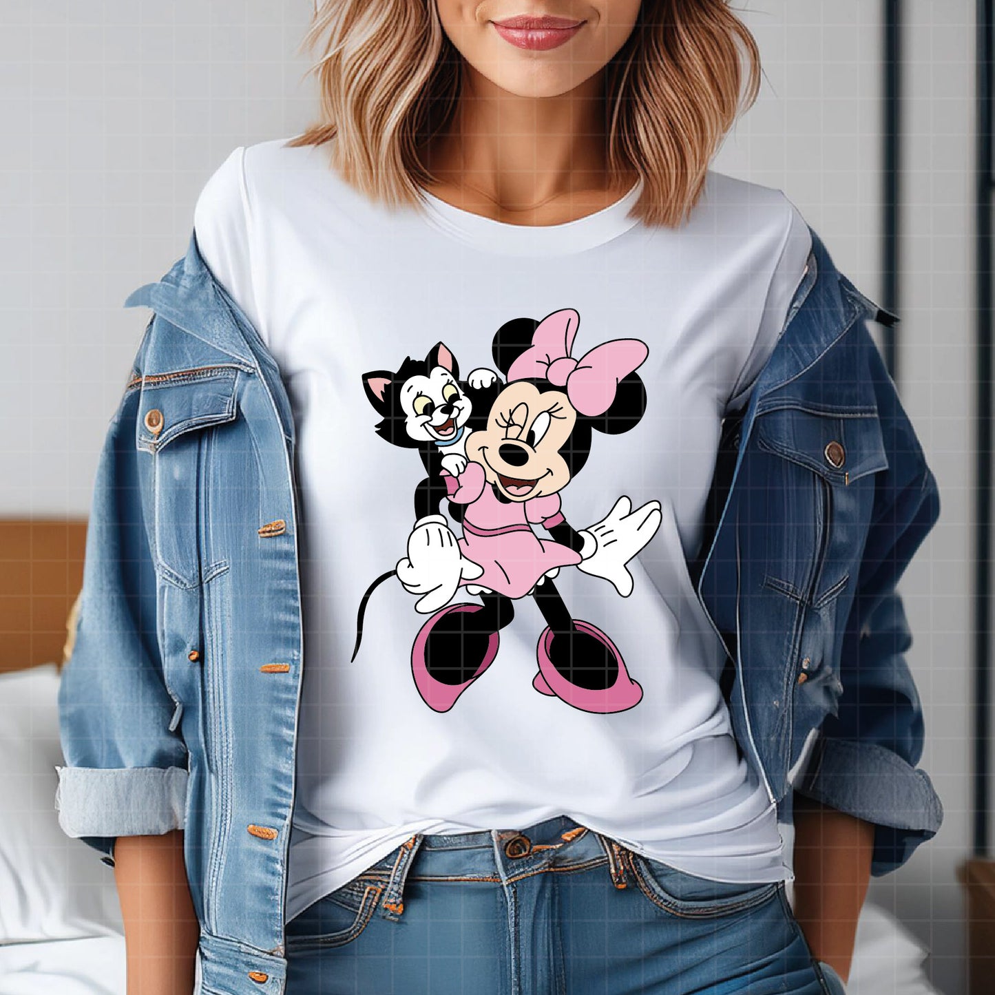 COD3815 - Minnie svg, Disney svg, disneyland t shirt svg, Disney svg, dtf, sublimation