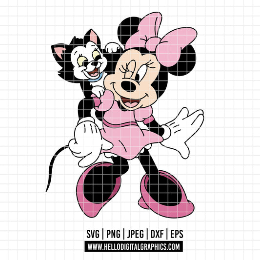COD3815 - Minnie svg, Disney svg, disneyland t shirt svg, Disney svg, dtf, sublimation