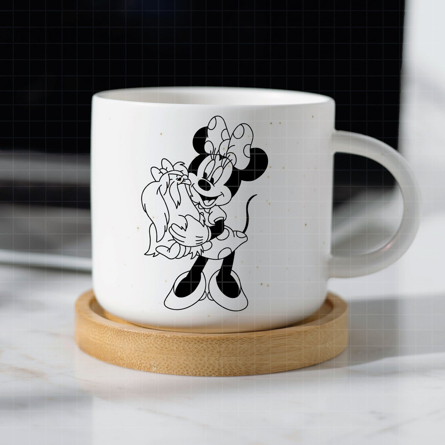COD3816 - Minnie svg, Disney svg, disneyland t shirt svg, Disney svg, dtf, sublimation