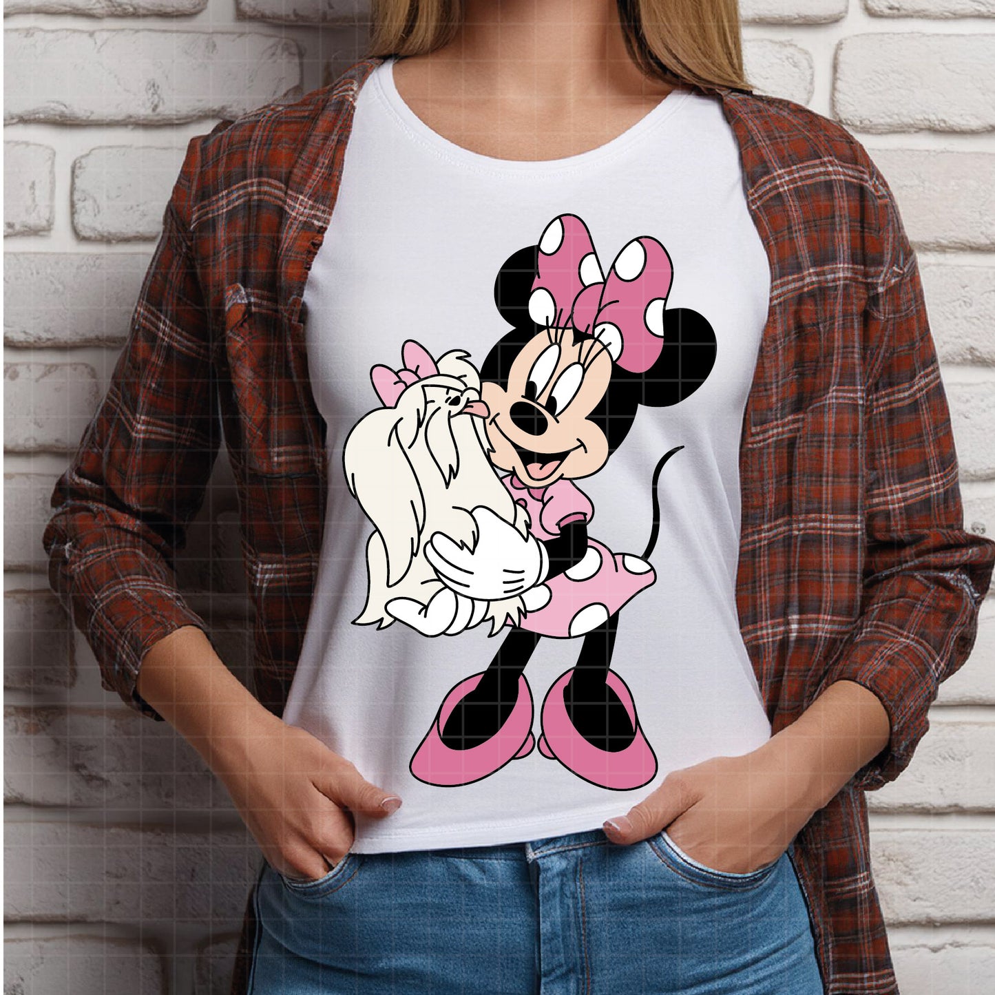 COD3817 - Minnie svg, Disney svg, disneyland t shirt svg, Disney svg, dtf, sublimation