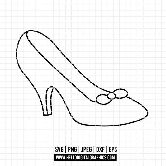 COD3819 - Cinderella svg, Princess svg, Princess for Cricut Silhouette, disney svg