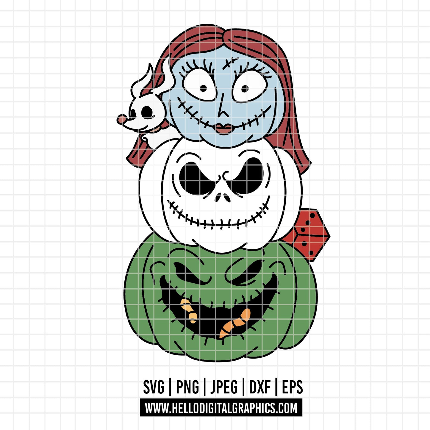 COD3823 - Nightmare Before Christmas svg, Jack Skellington svg, Halloween png