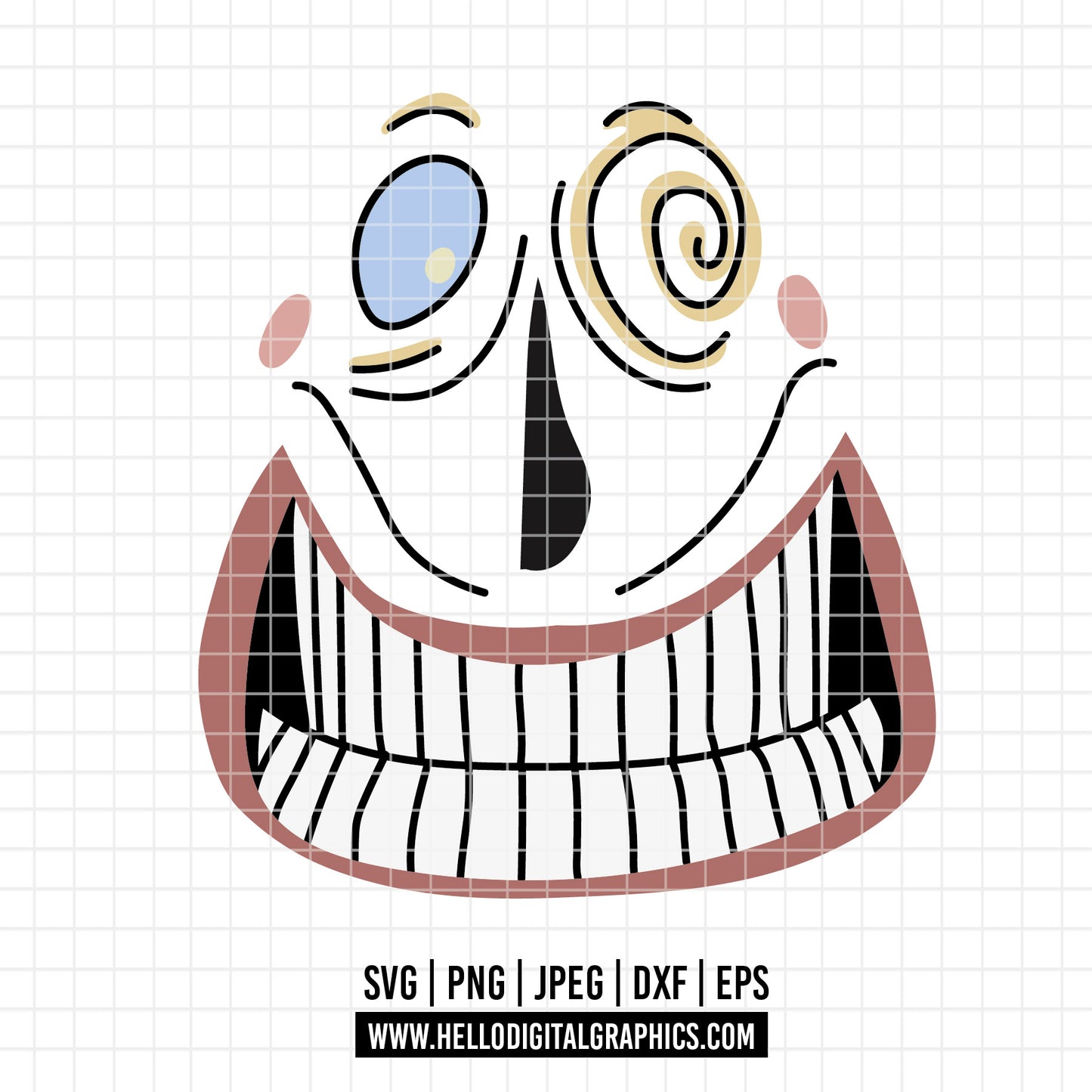 COD3825 - Nightmare Before Christmas svg, Jack Skellington svg, Halloween png