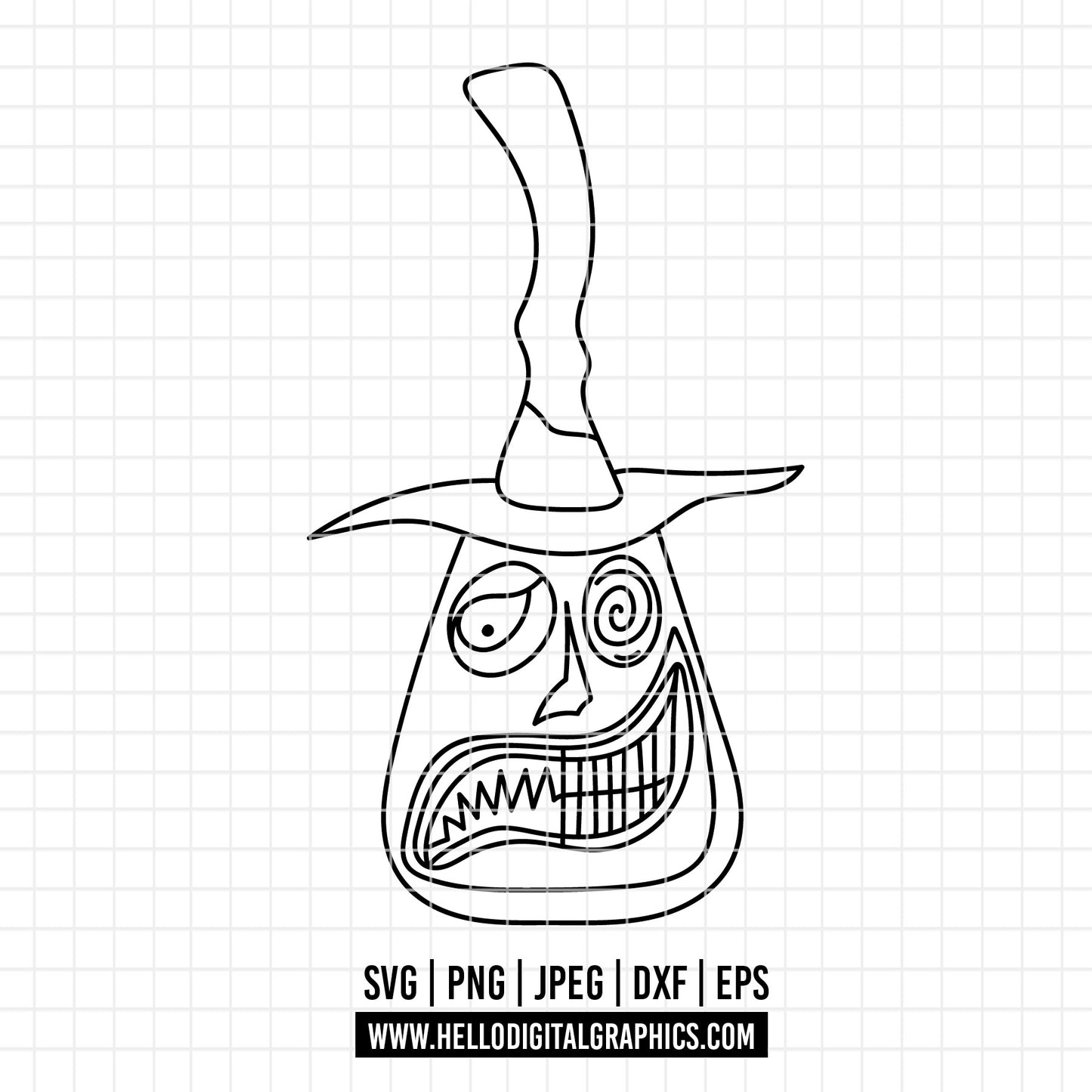 COD3828 - Nightmare Before Christmas svg, Jack Skellington svg, Halloween png