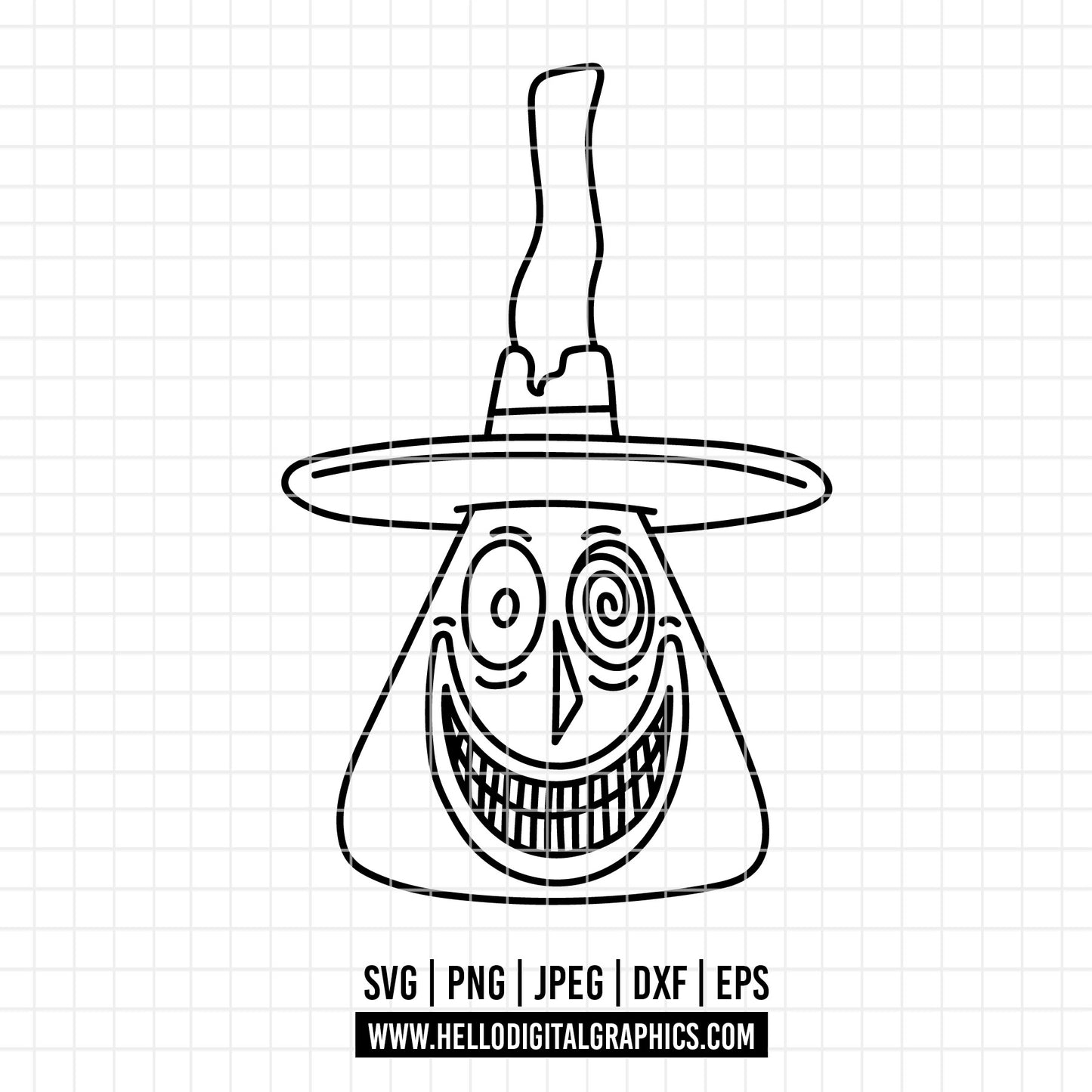 COD3830 - Nightmare Before Christmas svg, Jack Skellington svg, Halloween png
