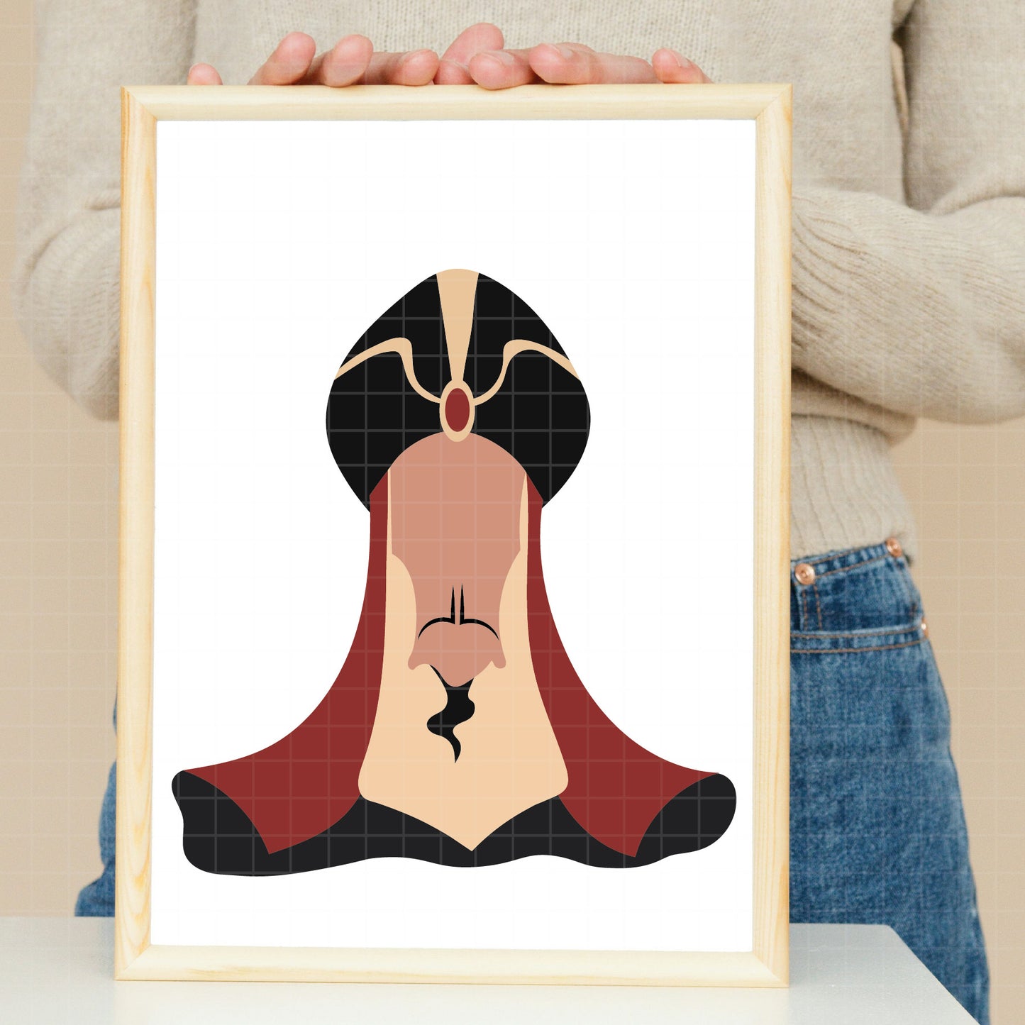 COD3833 - Jasmine Svg, Princess Svg, Indian Princess svg, Arabian Princess SVG, Aladdin svg, Princess svg, silhouette svg