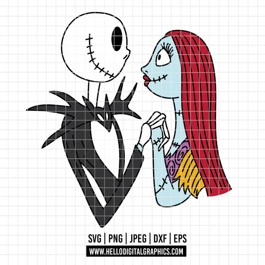 COD3837 - Nightmare Before Christmas svg, Jack Skellington svg, Halloween png