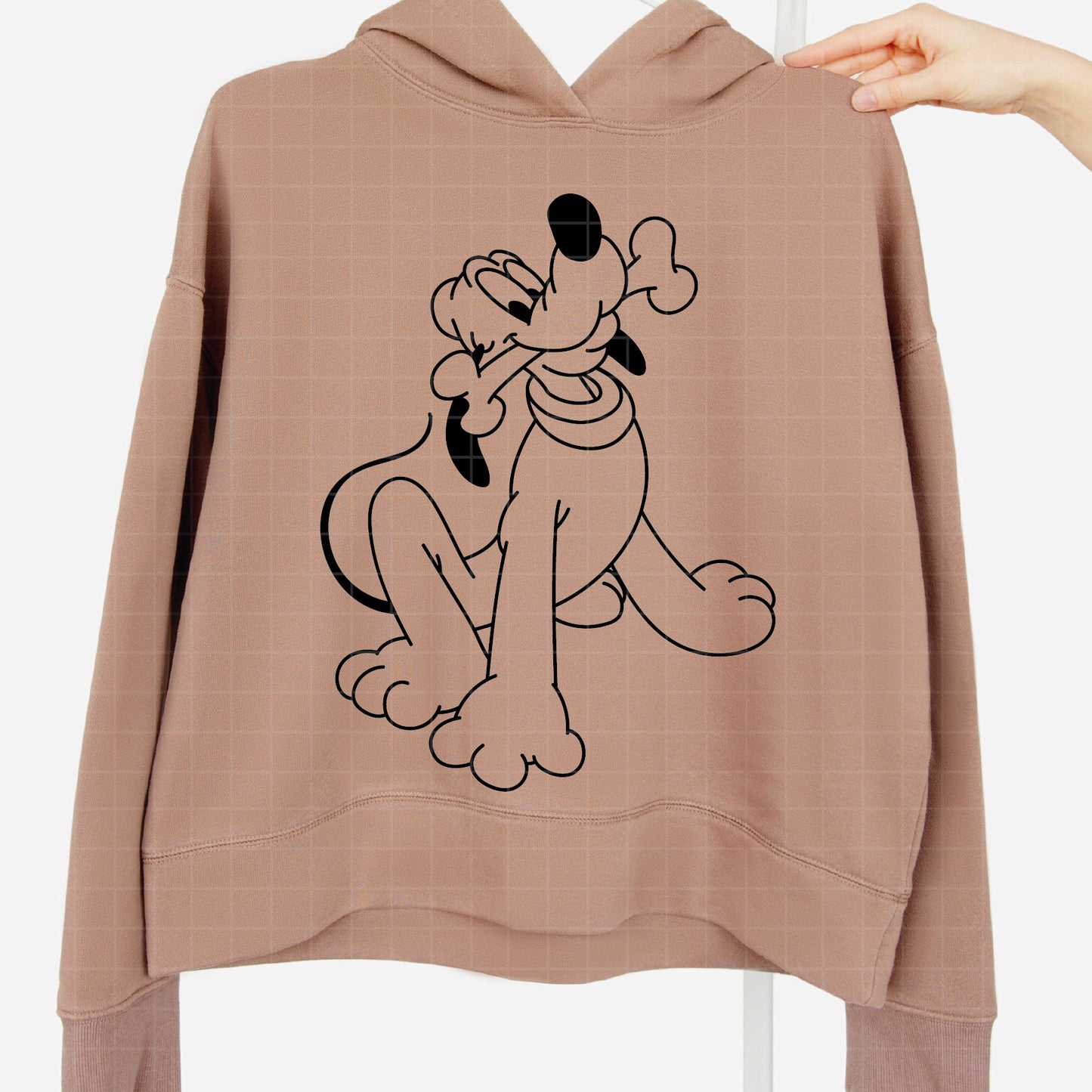 COD3841 - Pluto svg, dog svg, Pluto Silhouette, Cricut, disney svg