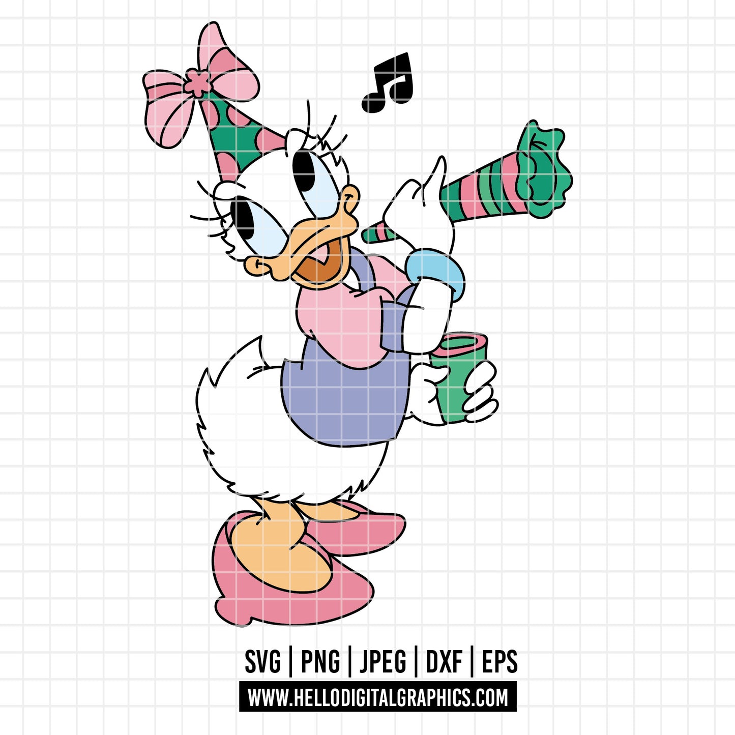 COD3842 - Daisy svg, Disney svg, disneyland t shirt svg, Disney svg