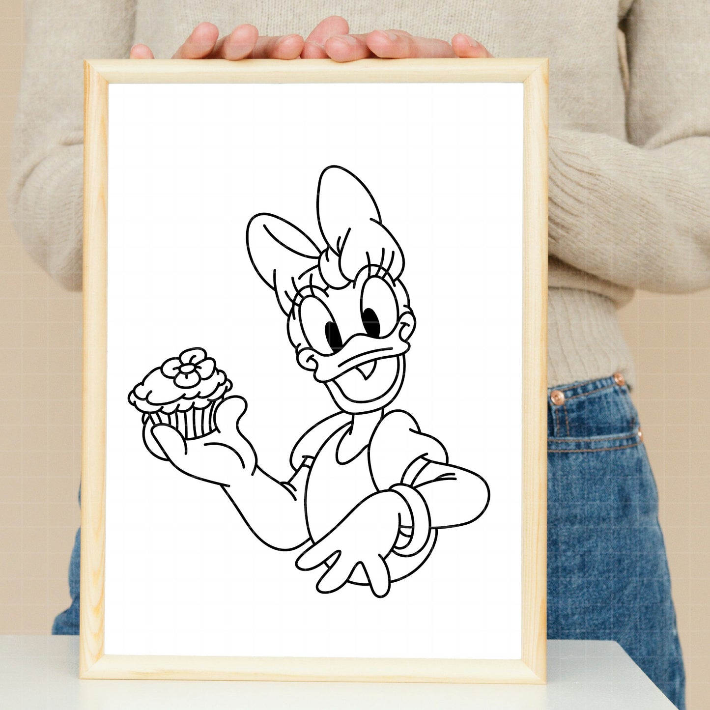 COD3843 - Daisy svg, Disney svg, disneyland t shirt svg, Disney svg