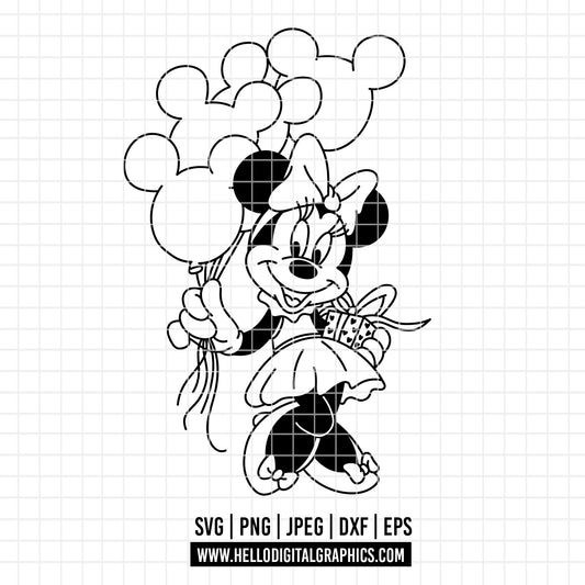 COD3844 - Minnie svg, Disney svg, disneyland t shirt svg, Disney svg, dtf, sublimation