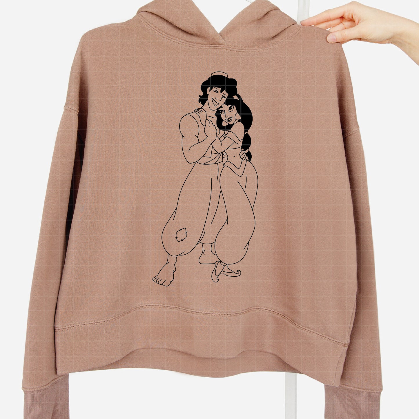 COD3847 - Genie svg, aladdin genie, Aladdin svg, Princess svg, silhouette svg, disney svg
