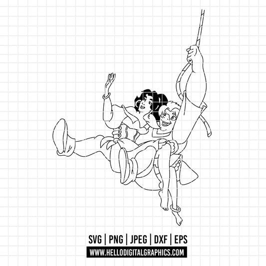 COD3848 - The Hunchback of Notre Dame svg, The Hunchback of Notre Dame cricut