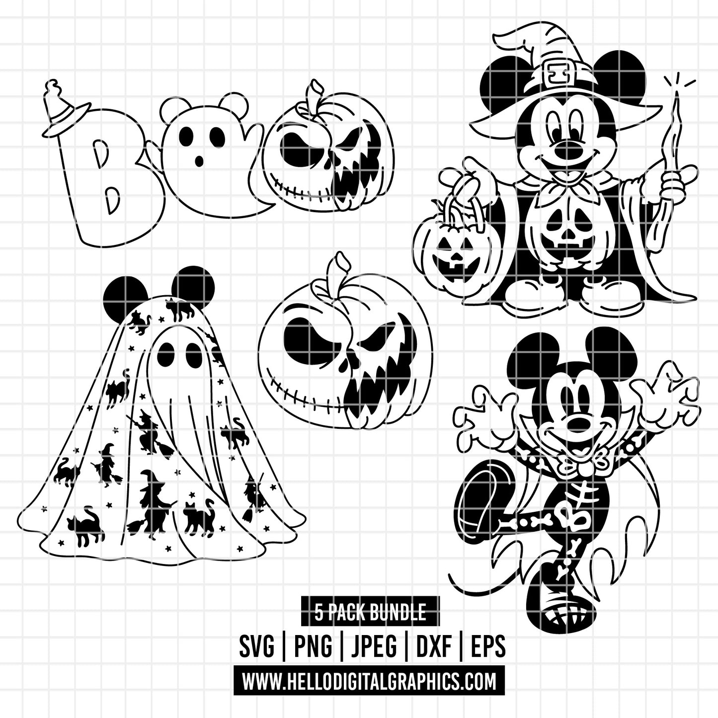 COD3887- Mickey ghost svg, mickey ghost svg, Minnie ghost svg, Halloween svg, Mickey svg, Disney svg