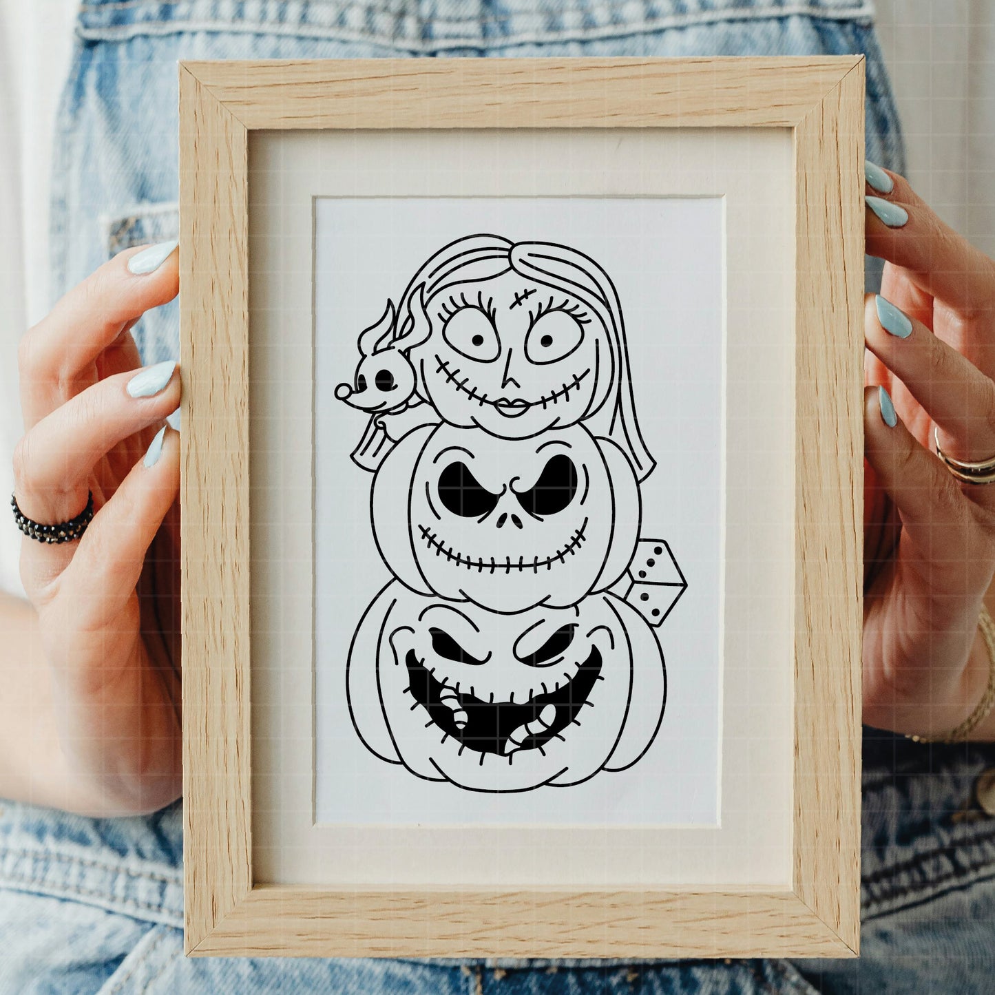 COD3893 - Nightmare Before Christmas svg ,Jack Skellington svg , Halloween svg, Christmas svg, Oogi boogie svg