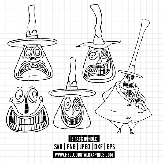 COD3895 - Nightmare Before Christmas svg ,Jack Skellington svg , Halloween svg, Christmas svg, Oogi boogie svg