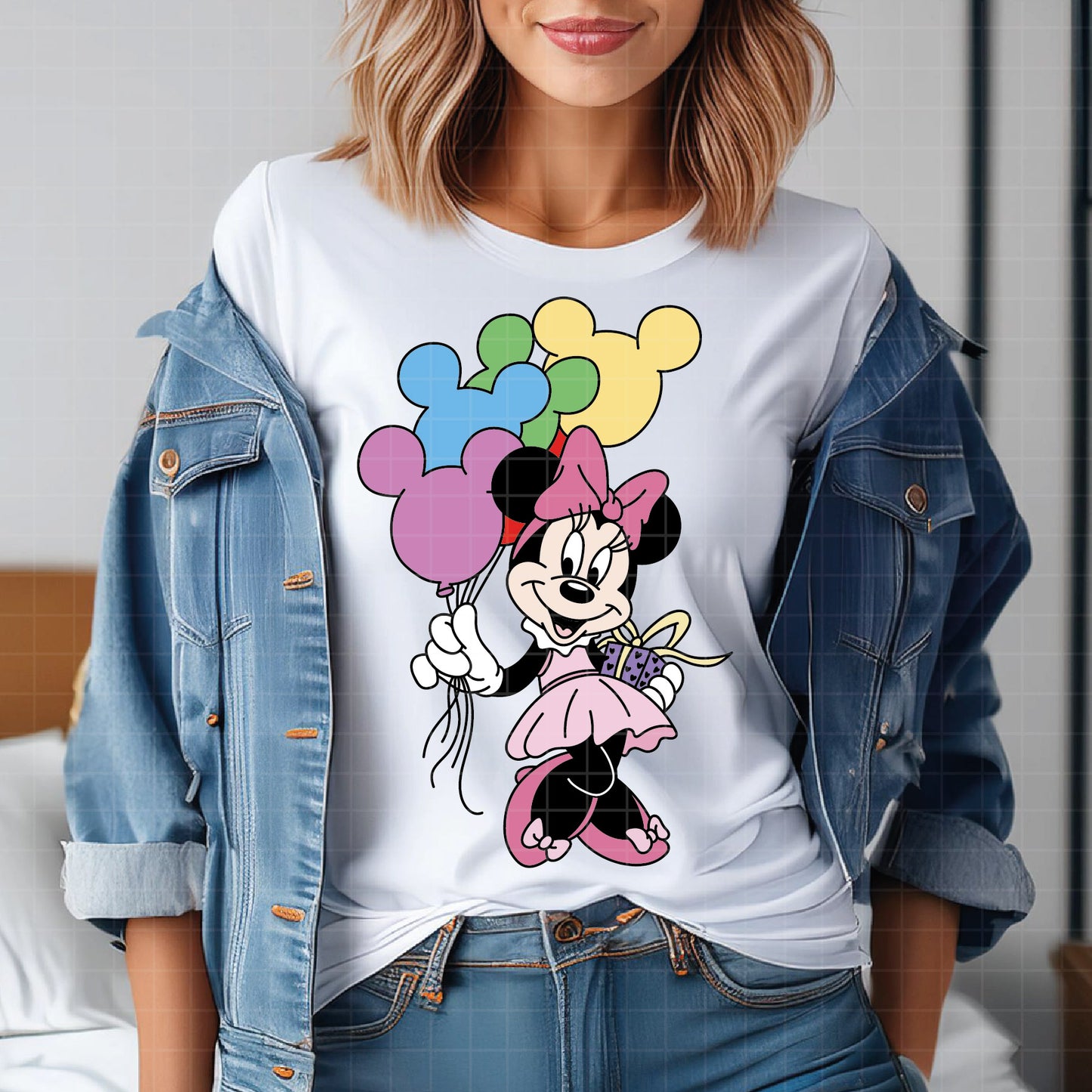 COD3902- Minnie Birthday squad svg, birthday svg, minnie svg, castle svg, Silhouette, Cricut