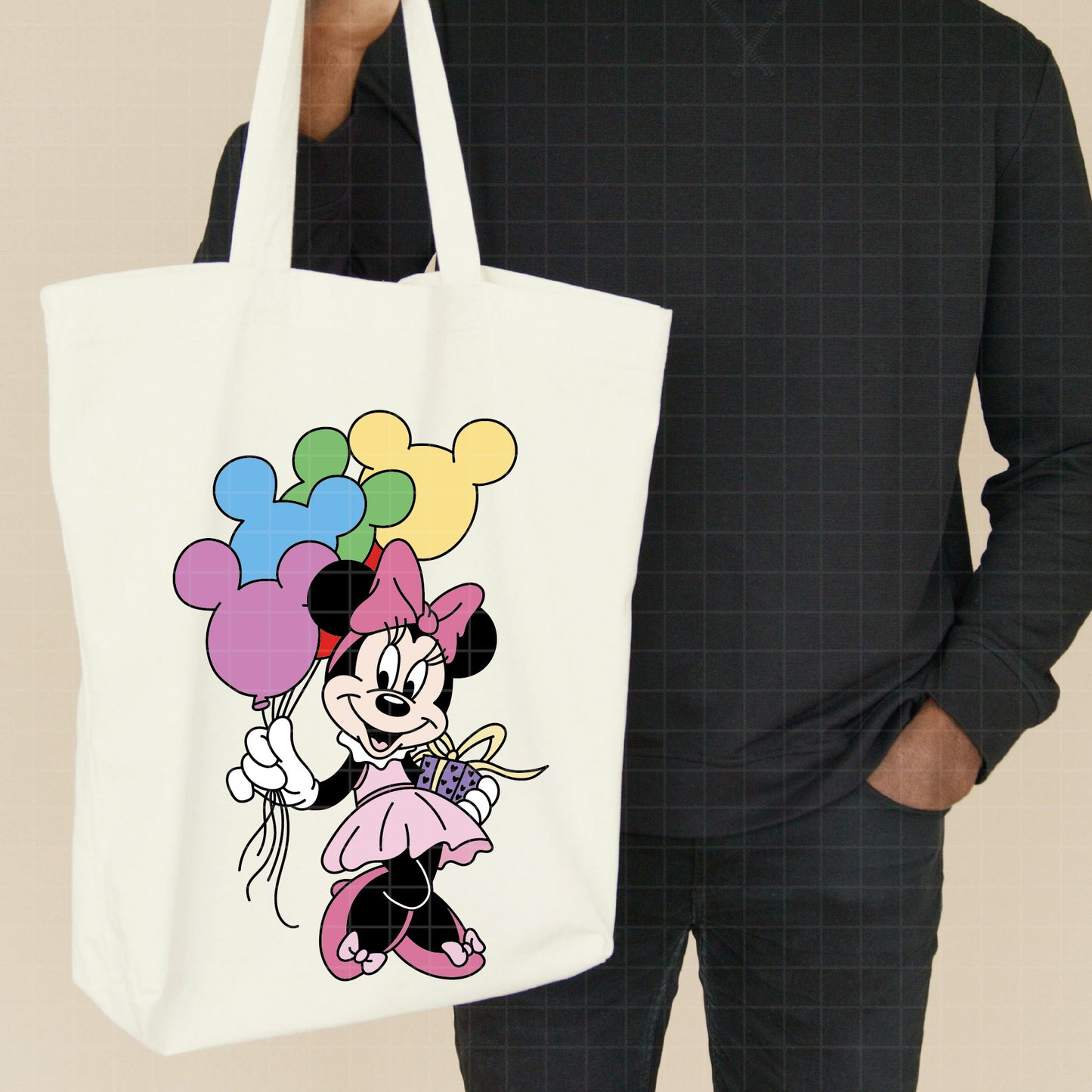 COD3902- Minnie Birthday squad svg, birthday svg, minnie svg, castle svg, Silhouette, Cricut