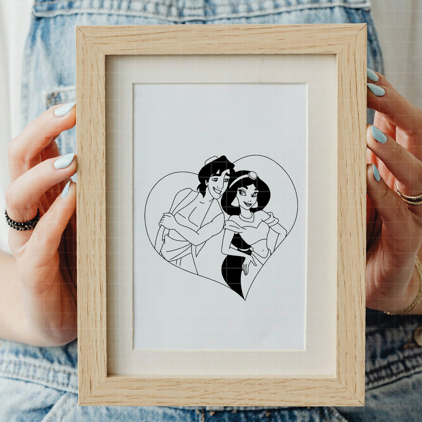 COD3903 - Jasmine Svg, Princess Svg, Indian Princess svg, Arabian Princess SVG, Aladdin svg, Princess svg, silhouette svg