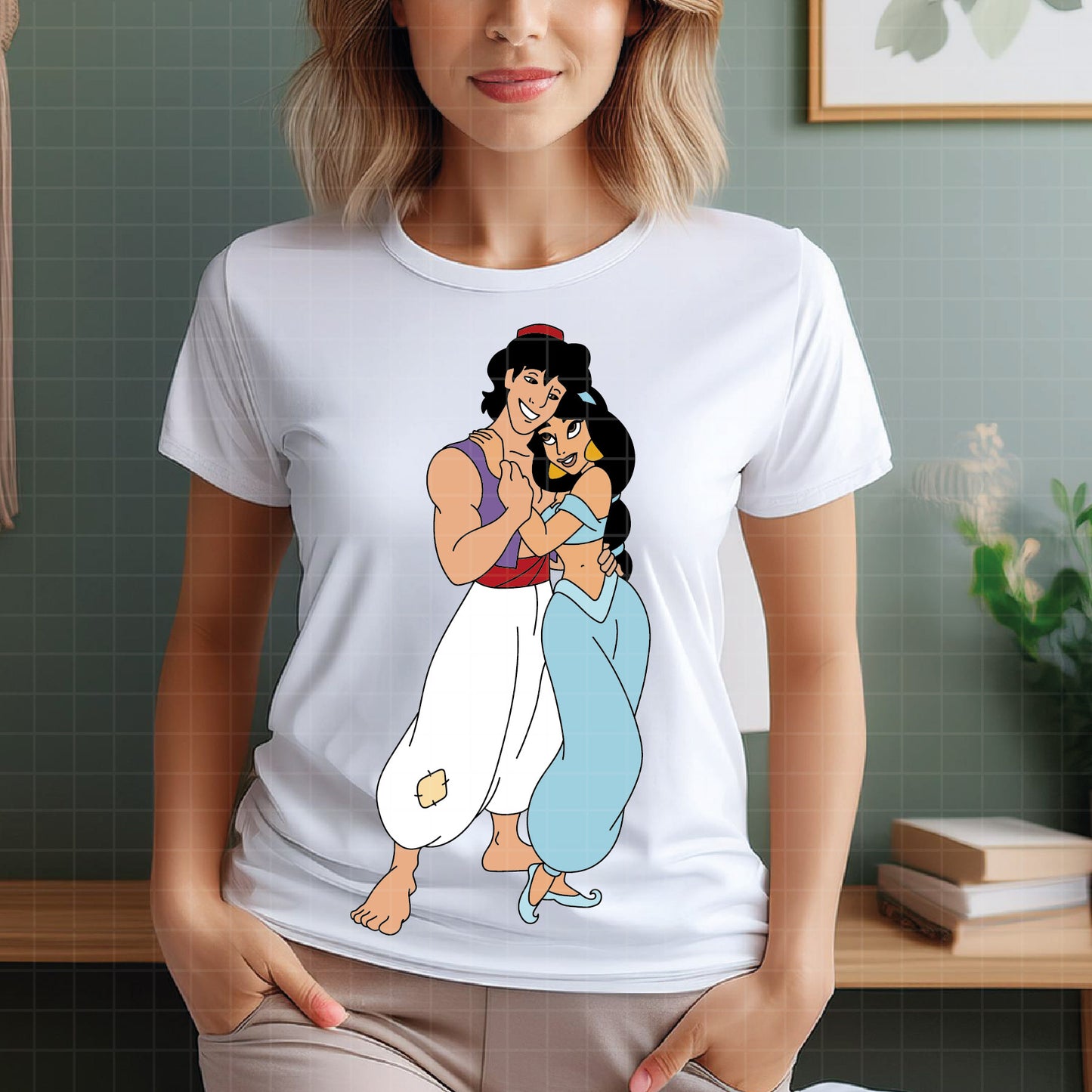 COD3906 - Jasmine Svg, Princess Svg, Indian Princess svg, Arabian Princess SVG, Aladdin svg, Princess svg, silhouette svg