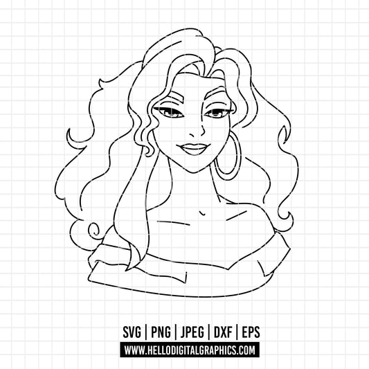 COD3909 - The Hunchback of Notre Dame svg, The Hunchback of Notre Dame cricut