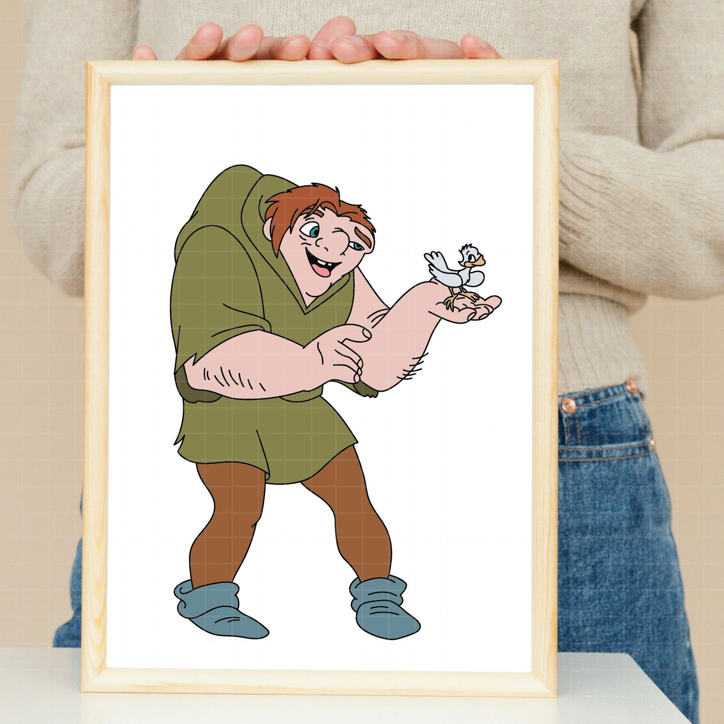 COD3910 - The Hunchback of Notre Dame svg, The Hunchback of Notre Dame cricut