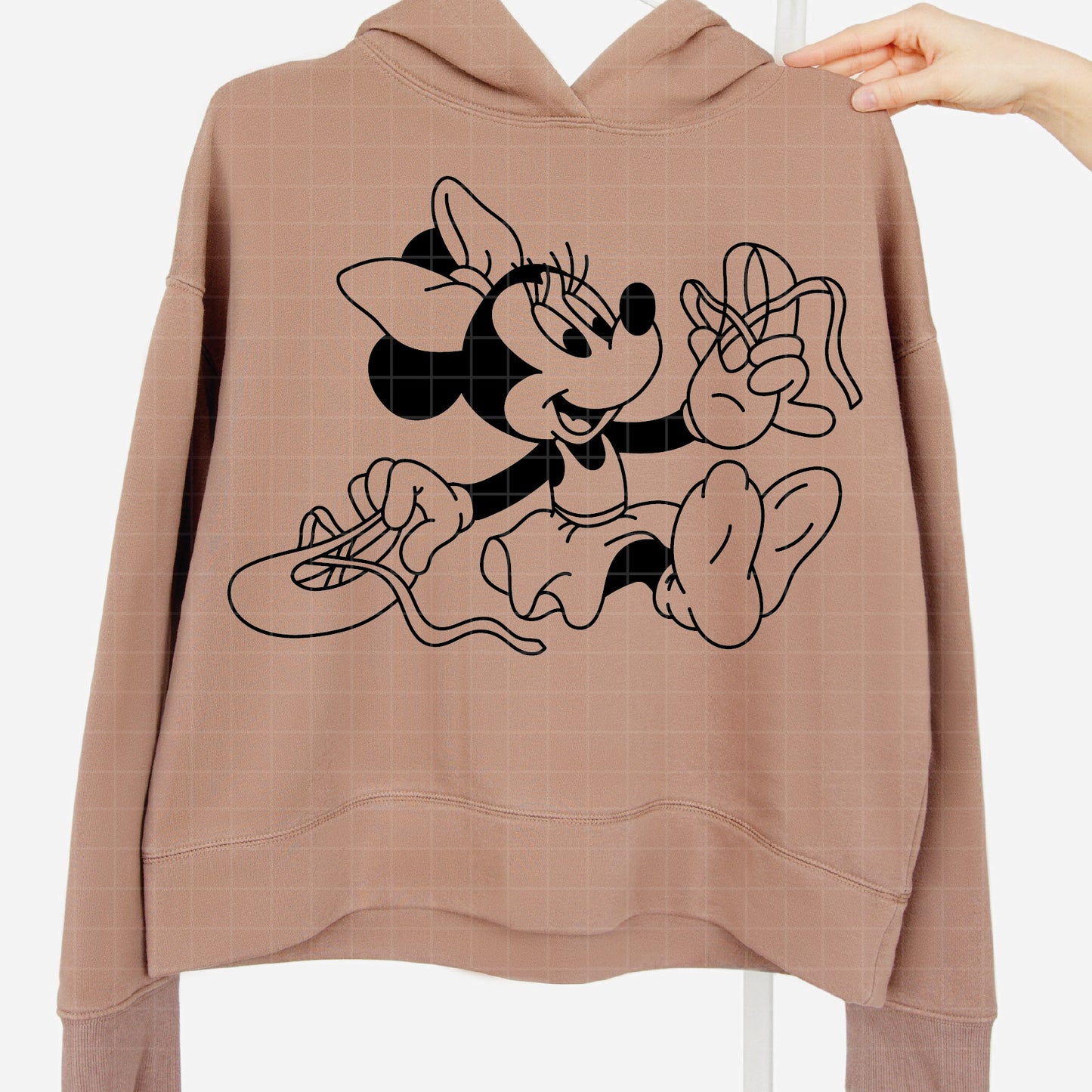 COD3911- Minnie ballet svg, minnie svg, minnie lineart, disney svg, Silhouette