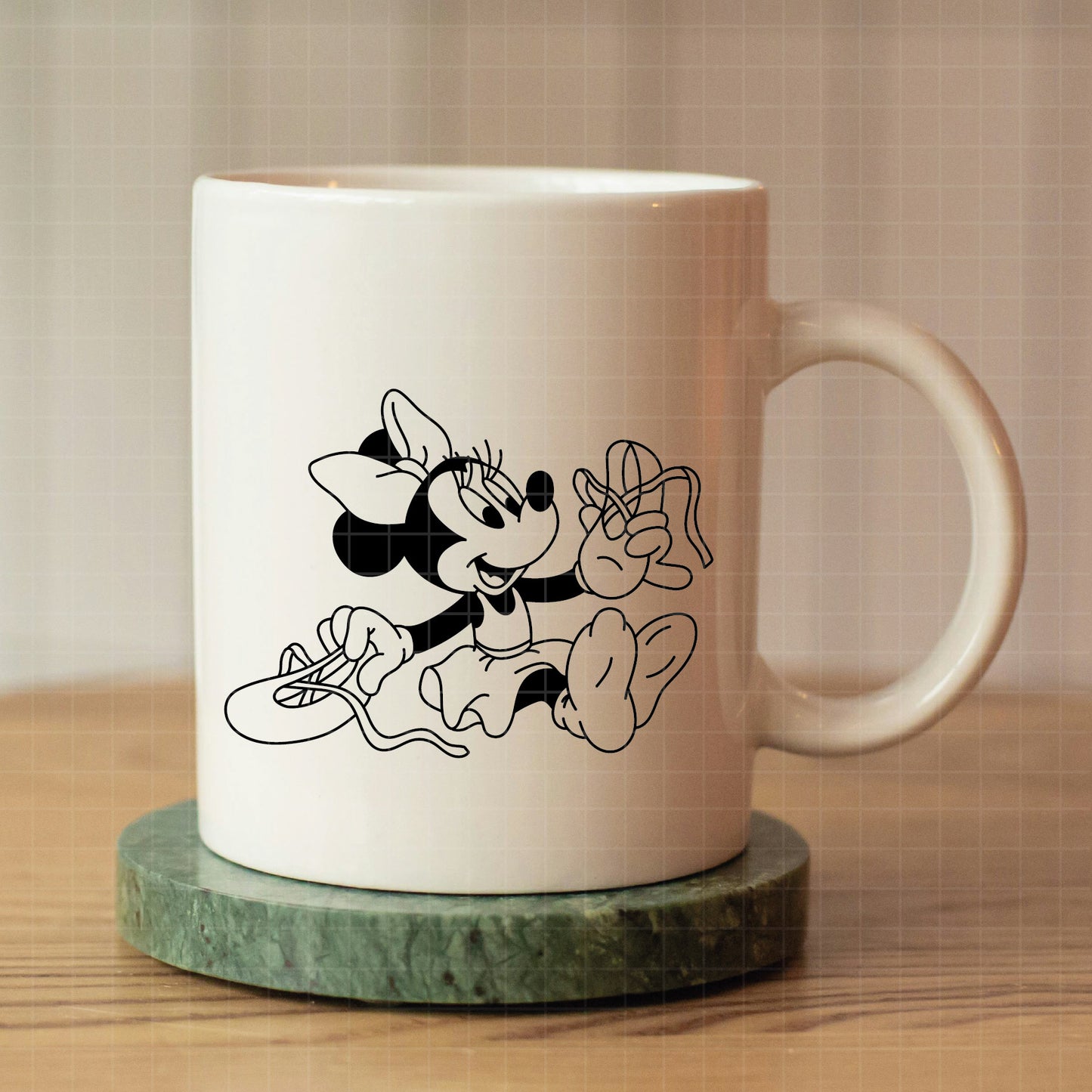 COD3911- Minnie ballet svg, minnie svg, minnie lineart, disney svg, Silhouette