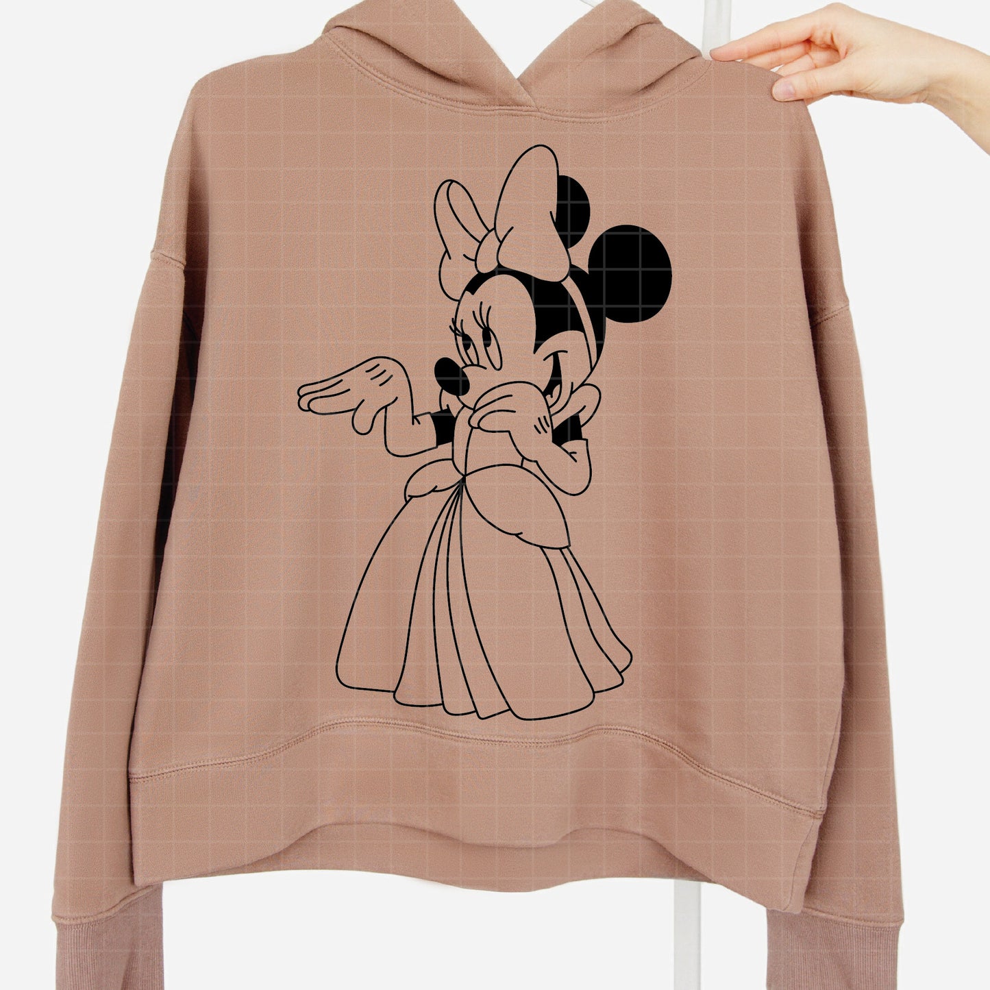 COD3914 - Minnie cinderella svg, Minnie svg, Spring svg, Disney svg, disneyland t shirt svg, Disney svg, Silhouette