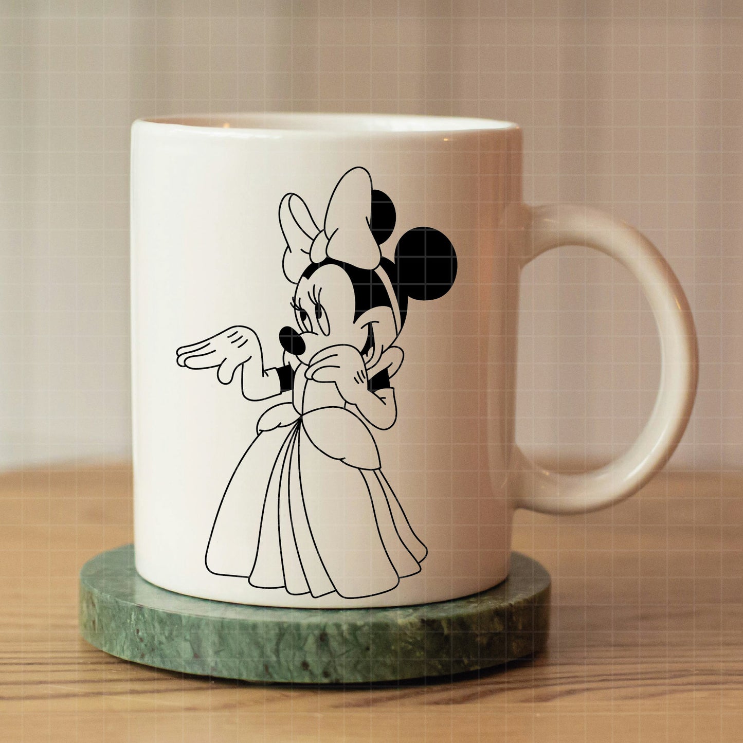 COD3914 - Minnie cinderella svg, Minnie svg, Spring svg, Disney svg, disneyland t shirt svg, Disney svg, Silhouette