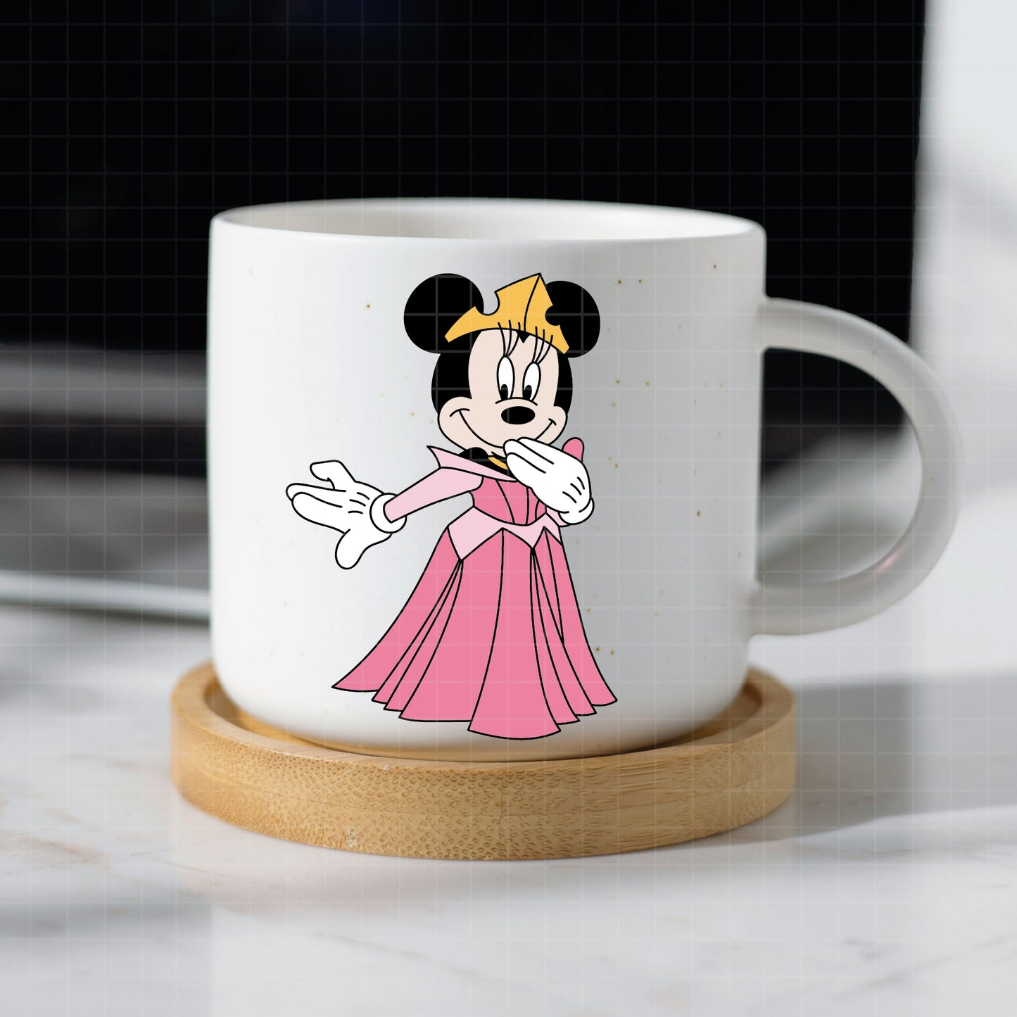 COD3915 - Minnie slepping beauty svg, Minnie svg, Spring svg, Disney svg, disneyland t shirt svg, Disney svg, Silhouette