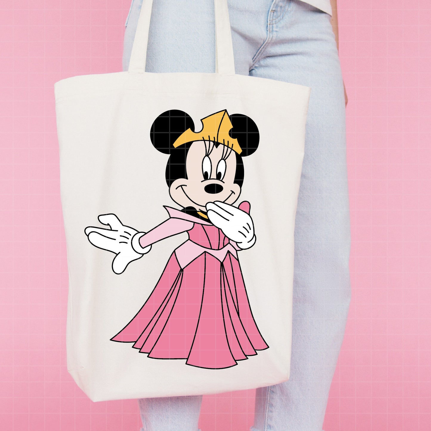 COD3915 - Minnie slepping beauty svg, Minnie svg, Spring svg, Disney svg, disneyland t shirt svg, Disney svg, Silhouette